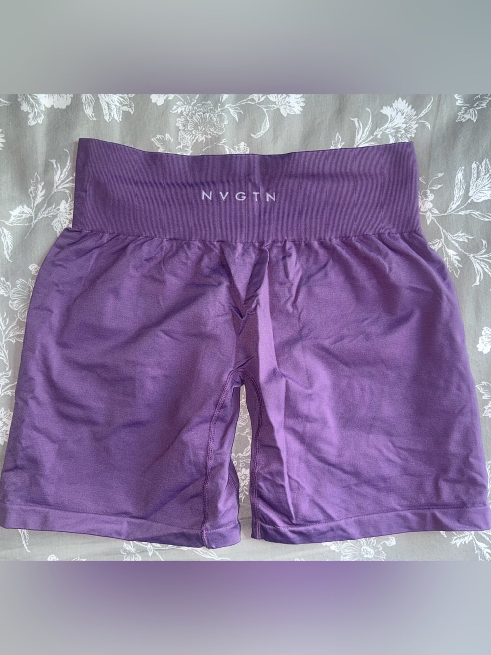 NVGTN Violet Workout Shorts